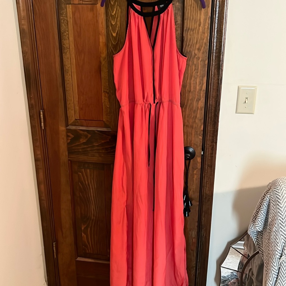 Mossimo orange maxi dress